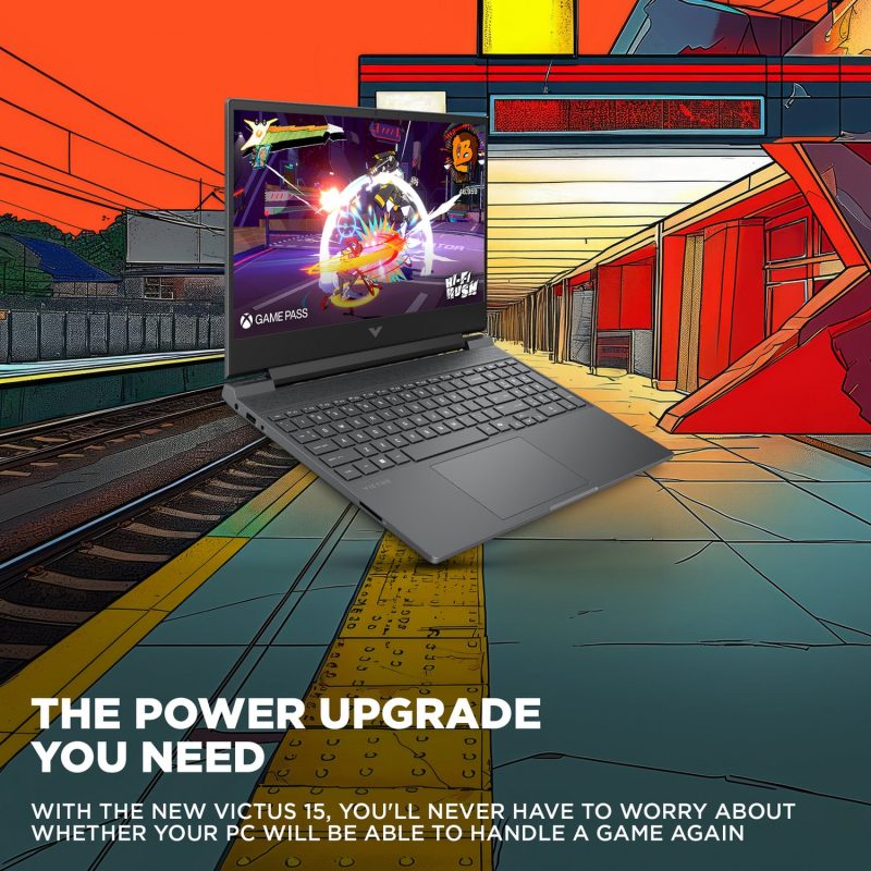 HP Victus 15.6in R7 16GB 512GB RTX3050 - Black