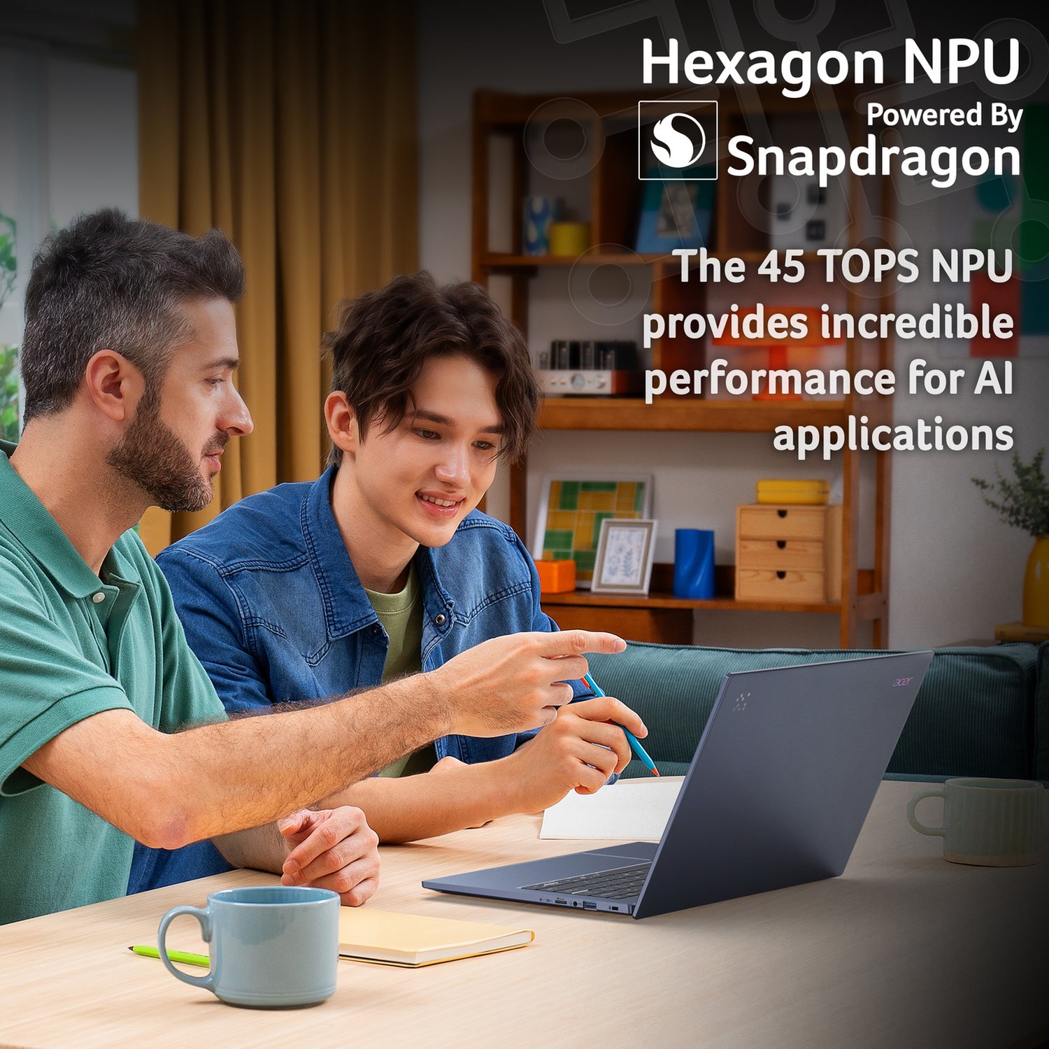 Acer Aspire A14-11M 14in Snapdragon 16GB 1TB - Blue - Image 5