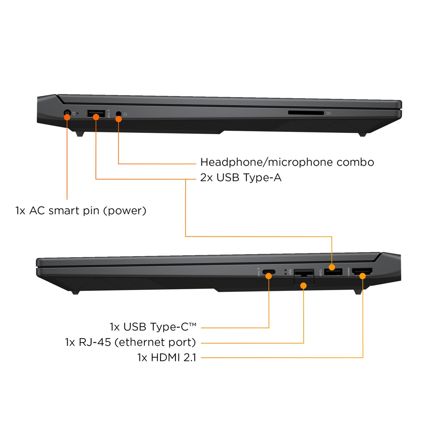 HP Victus 15.6in R7 16GB 512GB RTX 4050 Gaming Laptop - Image 7