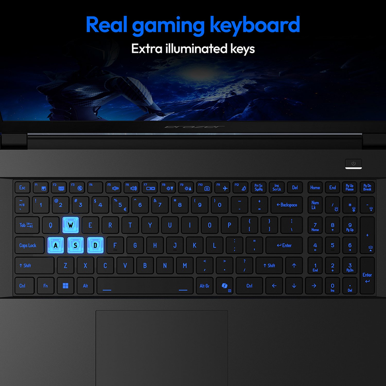 Medion Erazer Scout E15 15.6in i5 16GB RTX5050 Gaming Laptop - Image 2