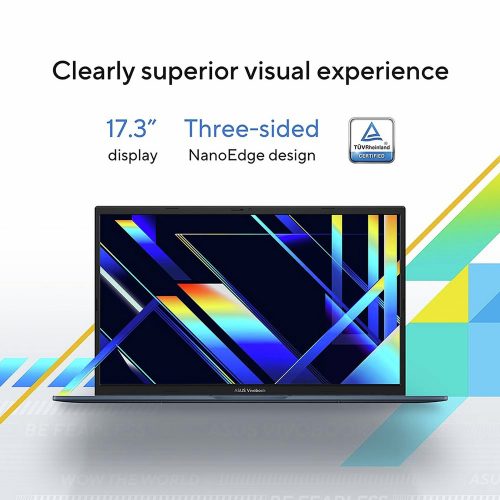 ASUS Vivobook 17 17.3in i3 8GB 512GB - Silver — 17.3" IPS, Intel i3 1315U processor., 8 GB RAM, 512GB - Image 9