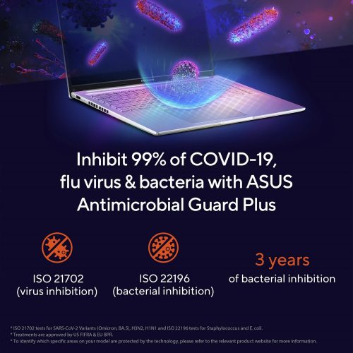 ASUS Vivobook 16in R7 16GB 1TB - Silver — 16" IPS, AMD Ryzen 7 7730U processor., Radeon graphics card., 16 GB RAM, 1TB - Image 12