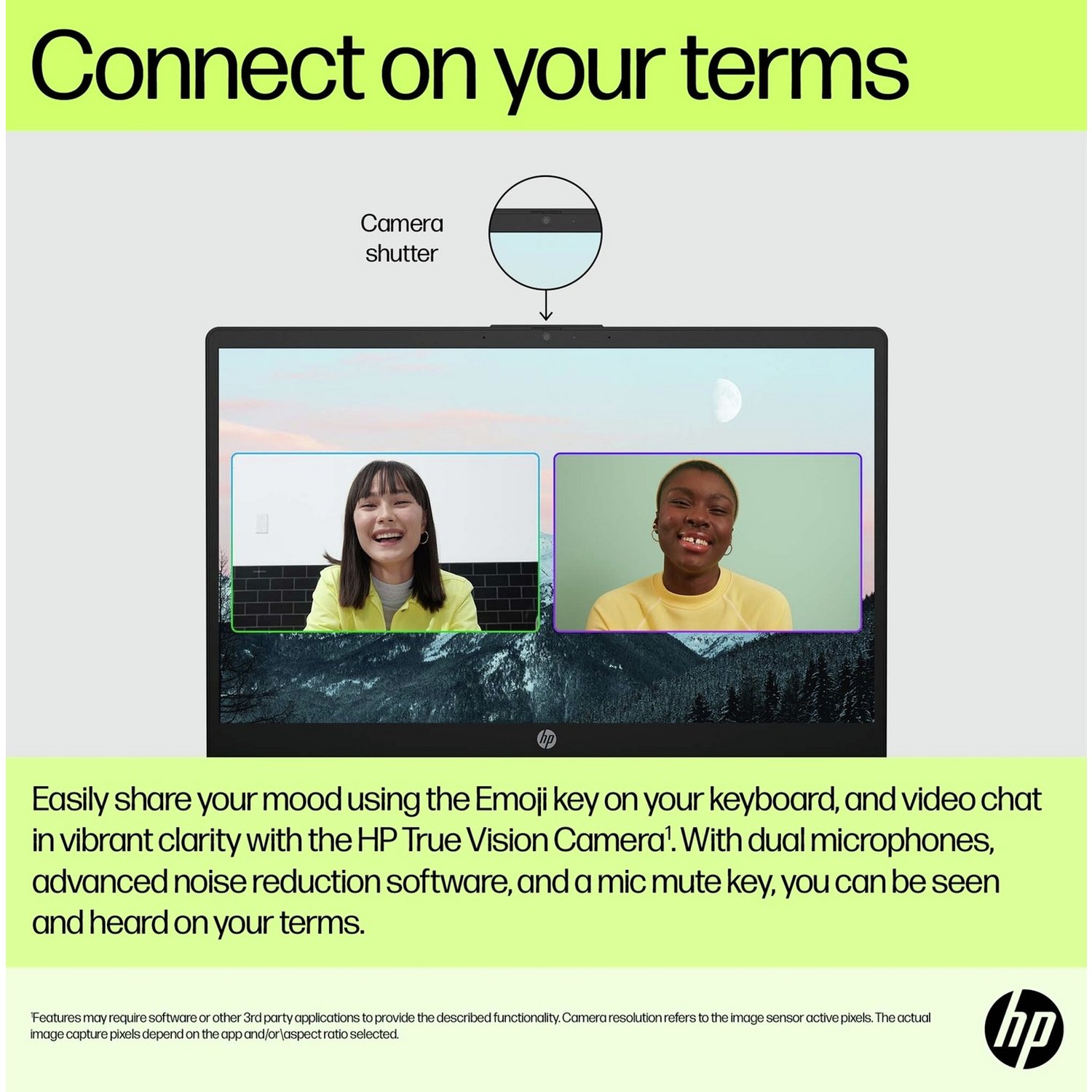 HP BM2V8EA 15.6in i5 8GB 256GB - Black — 15.6" SVA, Intel i5 1334U processor., Intel Iris Xe, 8 GB RAM, 256GB - Image 2