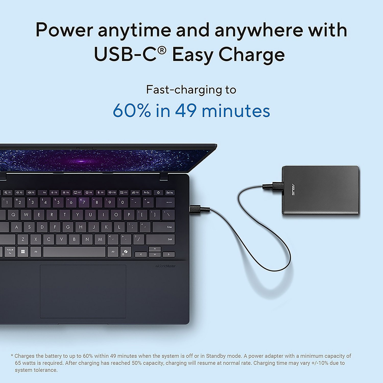 ASUS VivoBook 14in U5 16GB 512GB - Blue — 14" IPS, Intel Ultra 5 Intel Ultra 5 Processor 225H processor., 16 GB RAM, 512 - Image 7