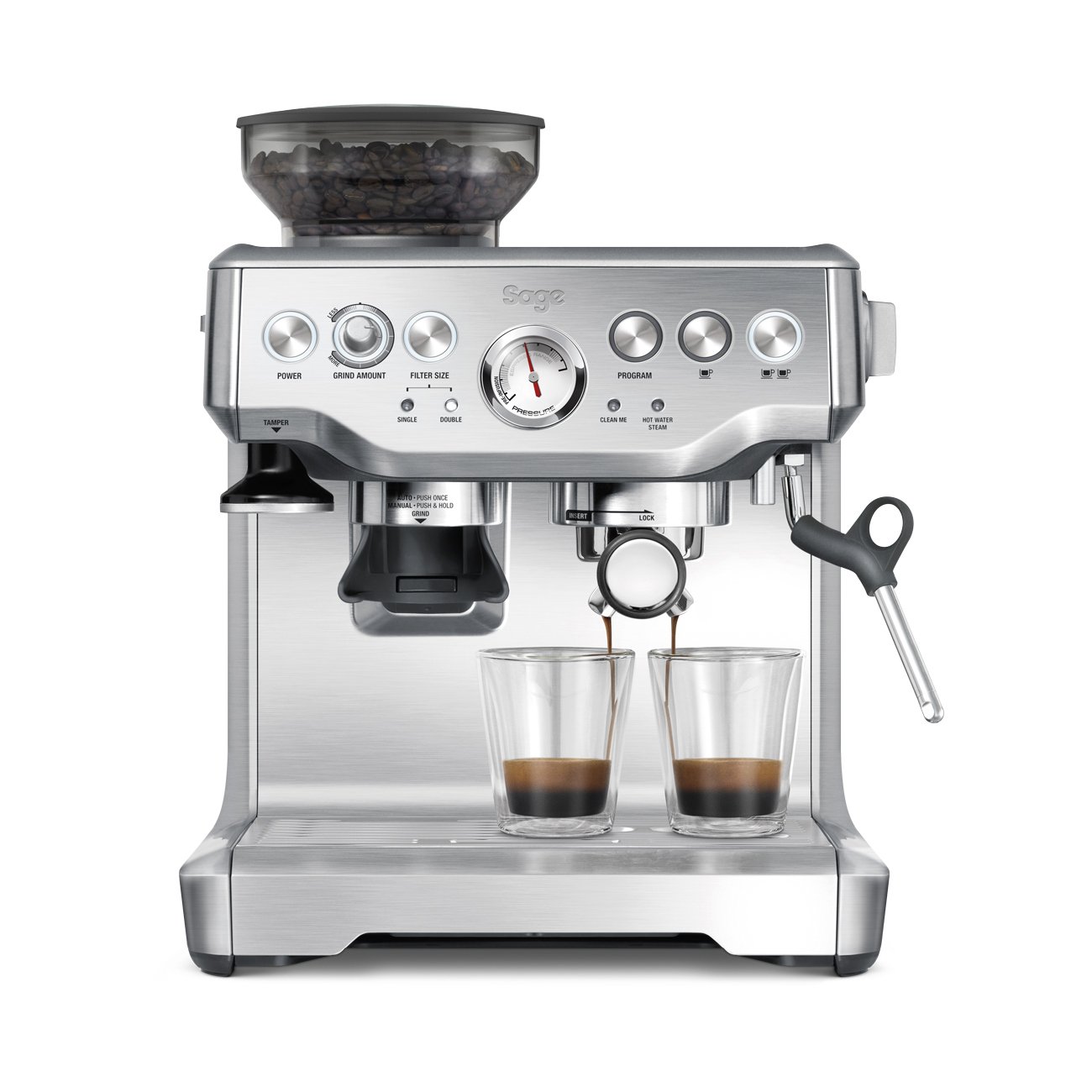 Sage BES875UK The Barista Express Espresso Coffee Machine - Image 1