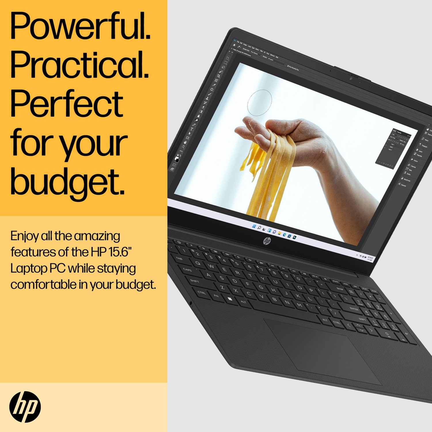 HP 15.6in Ryzen 7 8GB 512GB Laptop - Image 9