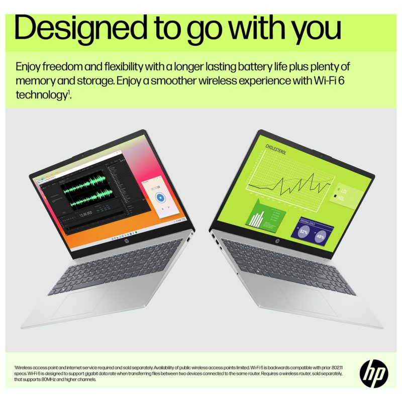 HP Pavilion 15 SE 15.6in i5 8GB 512GB - Silver — 15.6" IPS, Intel i5 1334U processor., 8 GB RAM, 512GB