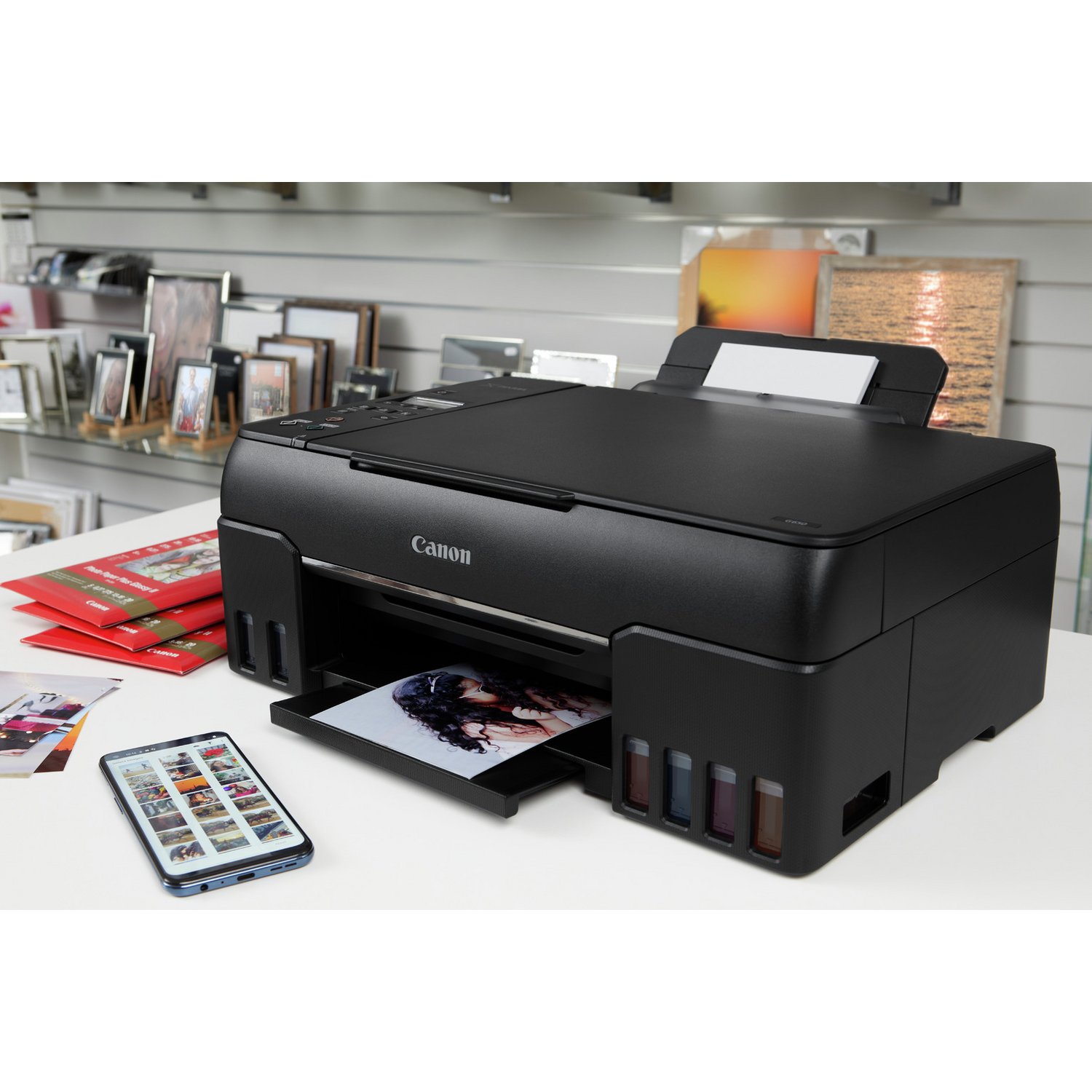 Canon PIXMA G650 Wireless Inkjet Photo Printer - Image 6