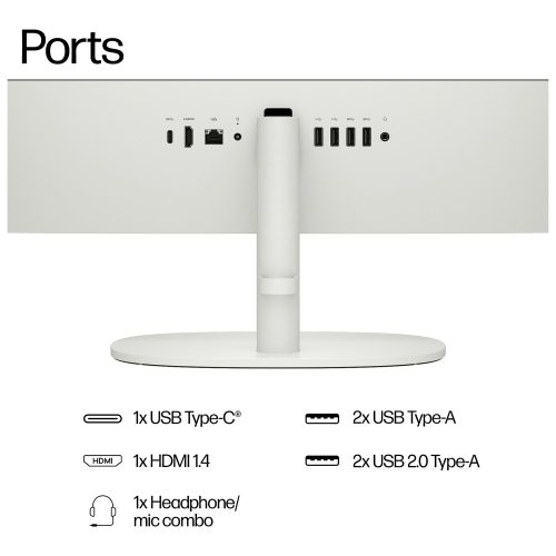 HP 22-dg0007na 21.45in Intel N100 8GB 128GB All-in-One PC - Image 7