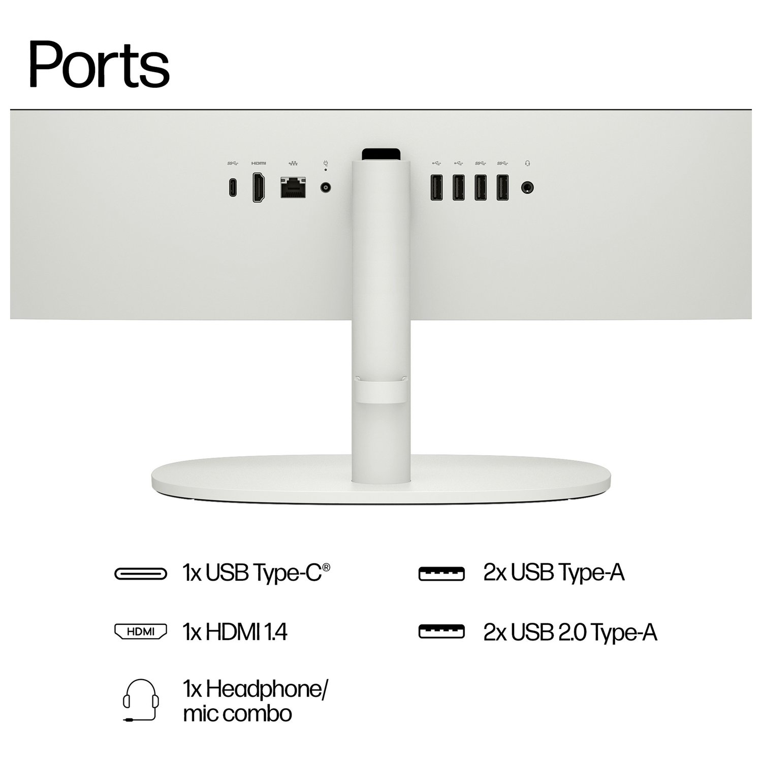 HP 22-dg0007na 21.45in Intel N100 8GB 128GB All-in-One PC - Image 7