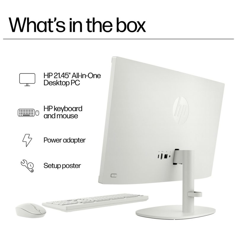 HP 22-dg0007na 21.45in Intel N100 8GB 128GB All-in-One PC