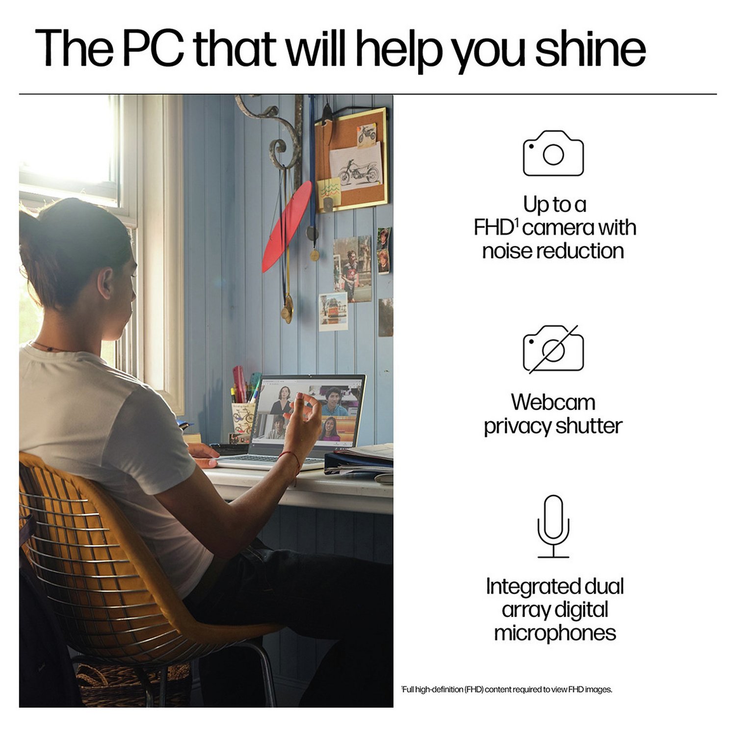 HP 14a-nf0000na 14in i3 8GB 256GB Chromebook Plus - Grey — 14" IPS, Intel i3 N305 processor., 8 GB RAM - Image 6