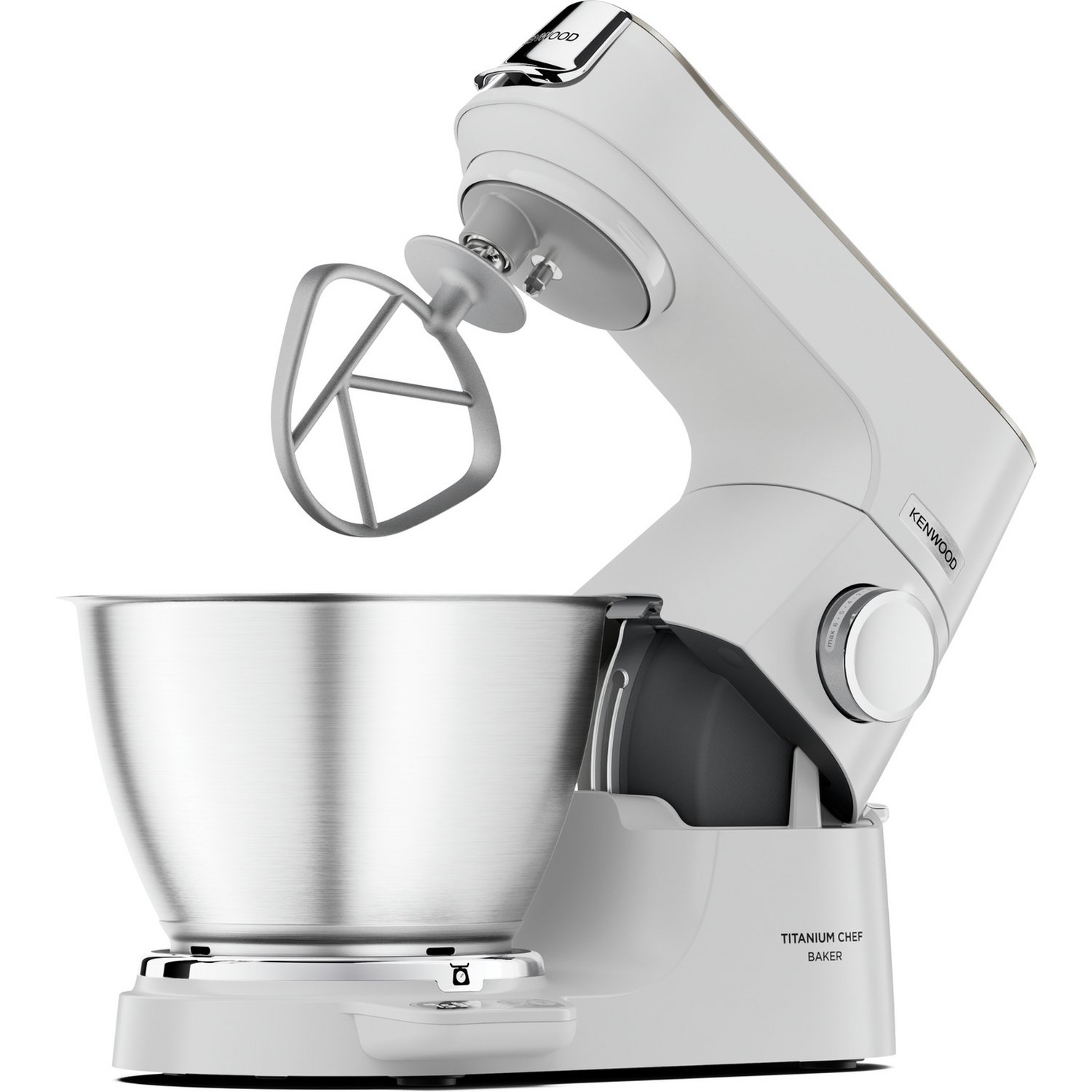 Kenwood KVC65.001WH Chef Baker Stand Mixer - White - Image 2