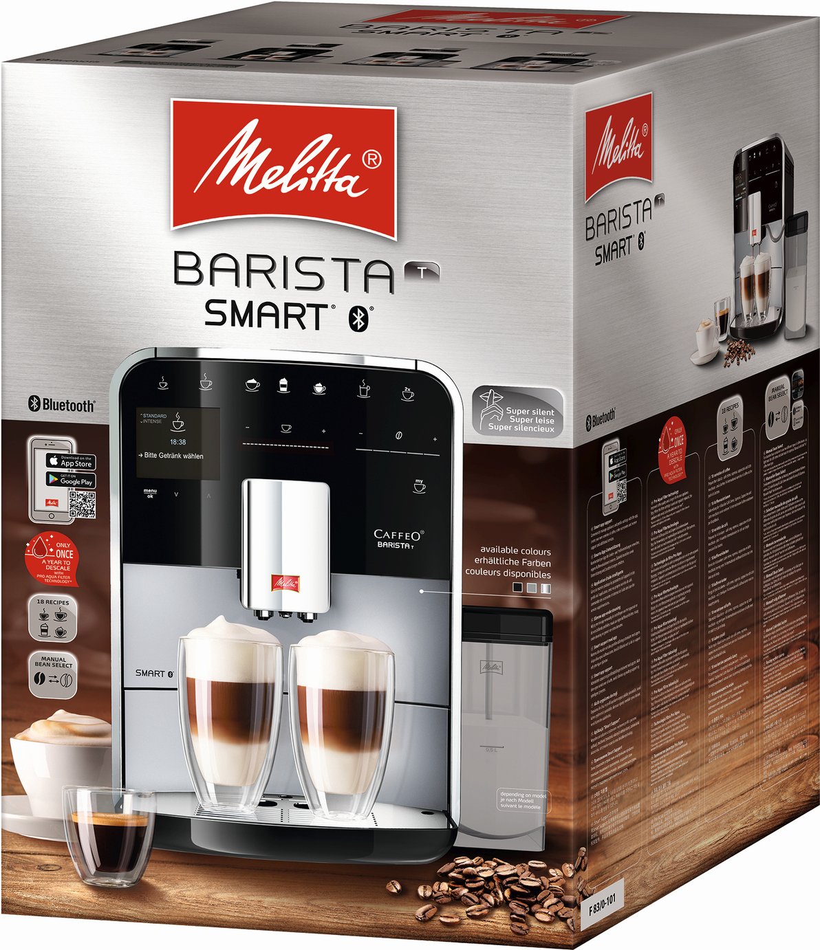 Melitta F840-100 Barista T Smart Bean to Cup Coffee Machine - Image 4