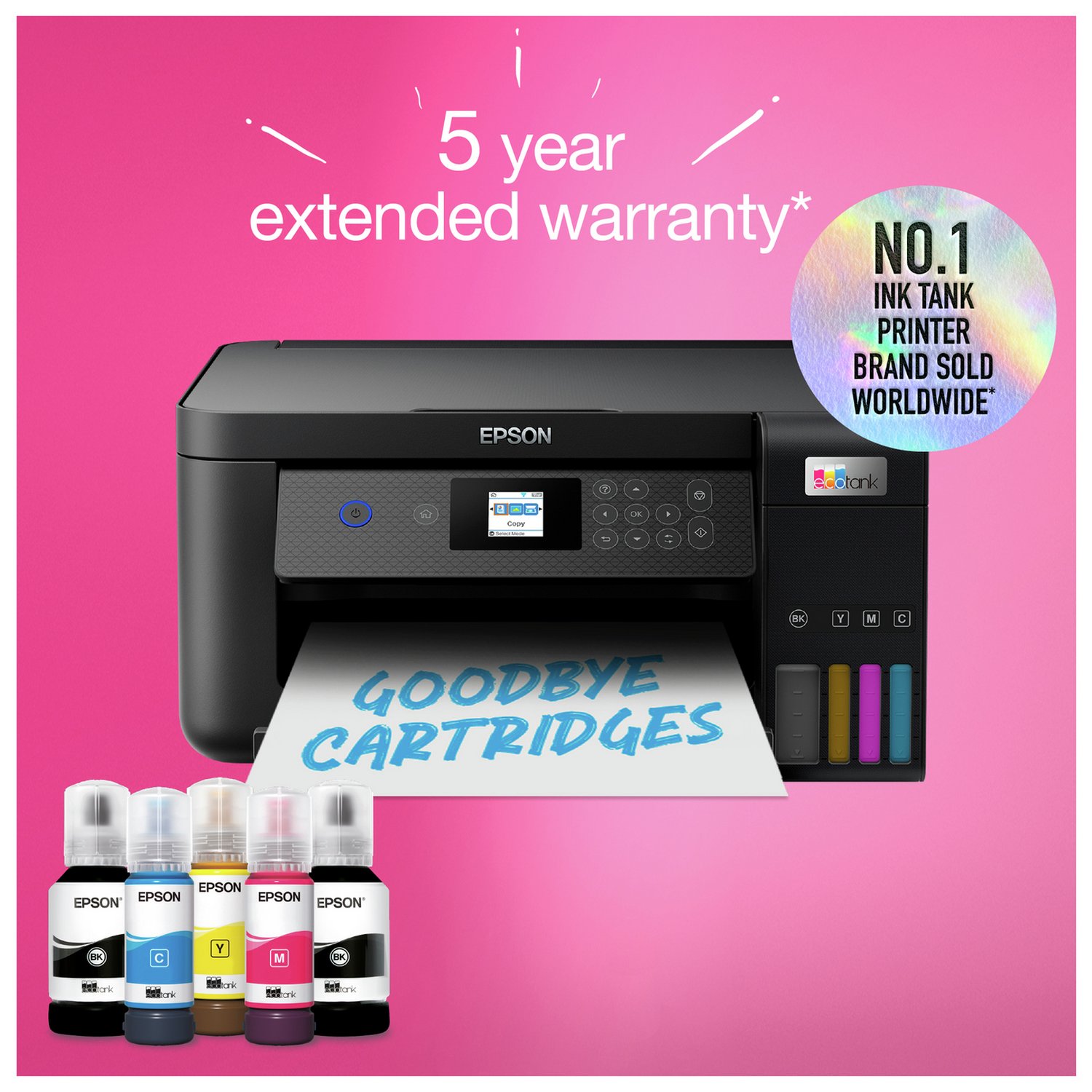 Epson EcoTank ET-2850 Wireless Inkjet Printer - Image 9