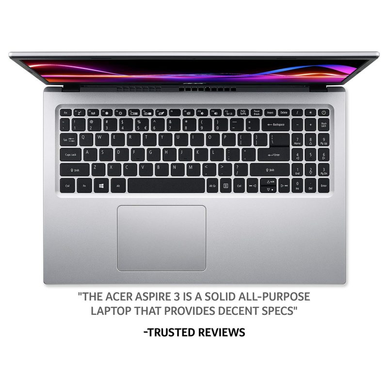Acer Aspire 3 15.6in i7 8GB 1TB FHD - Silver — 15.6", Intel i7 -1165G7 processor., 8 GB RAM, 1TB