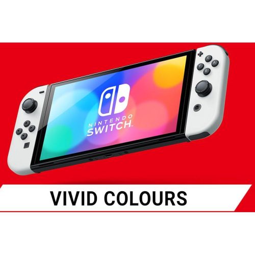NINTENDO Switch OLED - Neon Red & Blue - Image 2