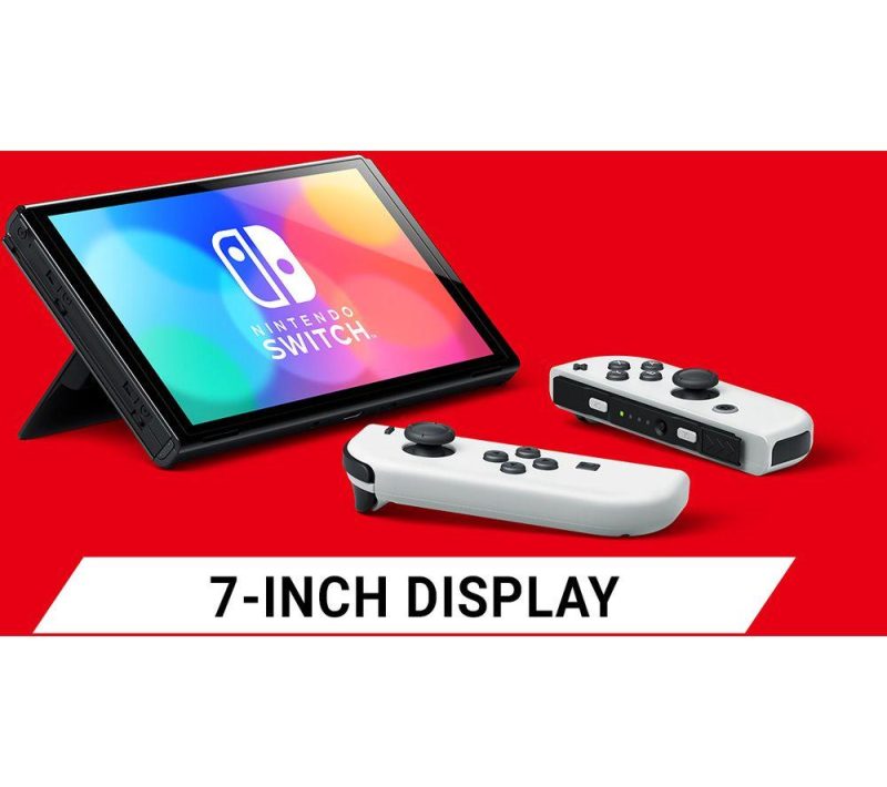 NINTENDO Switch OLED - Neon Red & Blue